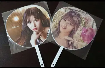 TWICE 사나 부채 2개 세트