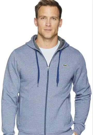 [ 새상품급 ] Lacoste 라코스테 블루 풀 집업 후드티 3XL