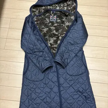 LAVENHAM 퀼팅 자켓 38 네이비