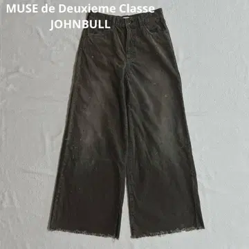 새상품급 DeuxiemeClasse JOHNBULL 코듀로이 와이드 팬츠