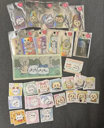 치이카와 (먼작귀) 종이류 묶음 판매 씰 스티커