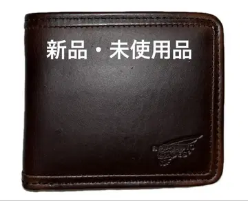 RED WING SHOES 이단 접이식 지갑 크롬엑셀 가죽 (브라운)