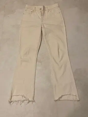 MOTHER 마더 insider crop step fray 24