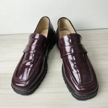 릴리 브라운 통굽 힐 로퍼 24.5cm