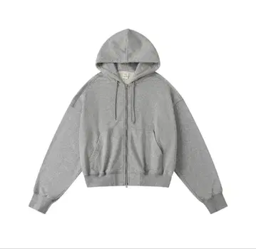 nnine RETRO JIP HOODIE 크롭 후드티