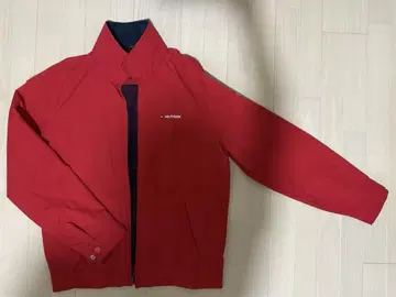 TOMMY HILFIGER 나일론 자켓 남성용 RED [M size]