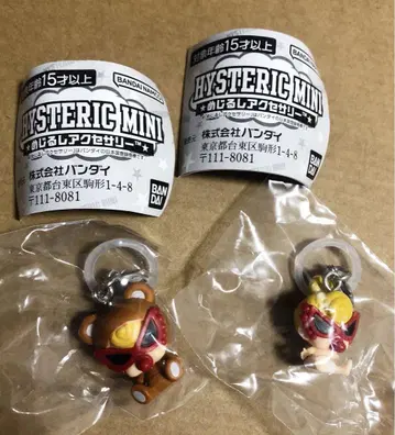 히스테릭 미니 메지루시 액세서리 MINI짱 TEDDY MINI짱
