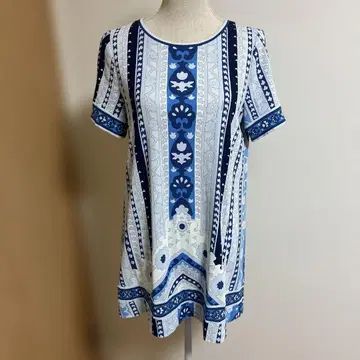 레오나르 극근년 코튼 저지 반팔 튜닉 42