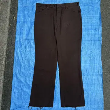 진품 dickies 치비 택 플레어 팬츠 70s 80s