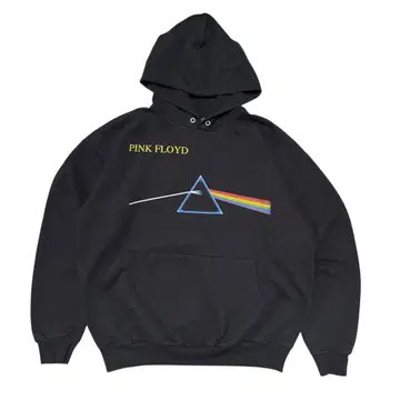 레어 L 00's PINK FLOYD 다크사이드 오브 더 문 후드티