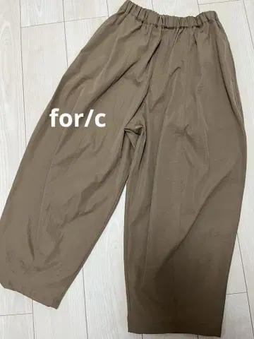 for/c 베이지 속건성 UV 컷 이지 코쿤 팬츠 M 사이즈