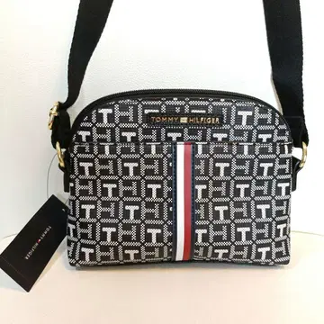 [ 미사용 새상품 ] TOMMY HILFIGER 모노그램 숄더백