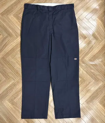 초와이드 W44 L34 디키즈 더블니 워크 팬츠 dickies 네이비