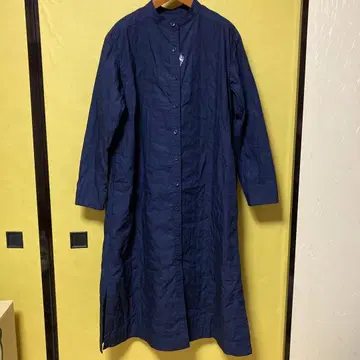 미사용 UNIQLO 이네스 드 라 프랑쥬 퀼팅 코트 네이비