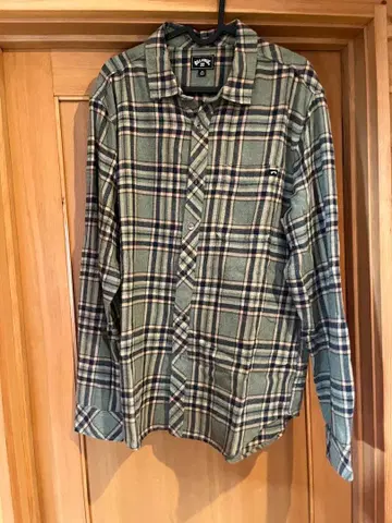 BILLABONG 긴팔 플란넬 셔츠 BA012-103 M 사이즈 남성용