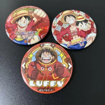 [ 가격 인하 중! ] ONEPIECE 루피 캔뱃지 3종 세트