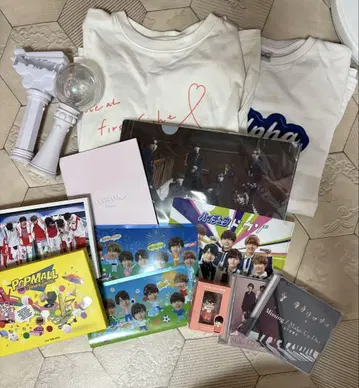 나니와단시 T셔츠 응원봉 CD 여러가지 세트