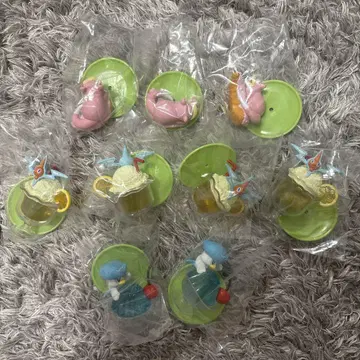 포켓몬 Yummy! 스위츠 마스코트 7 로토무 야돈 쿠와스 9개 세트