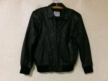 99326 남성용 가죽 자켓 소가죽 블랙 M