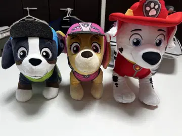 파우 패트롤 봉제 인형 세트
