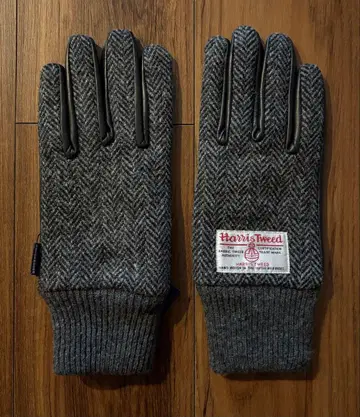 GOODENOUGH IVY Harris Tweed 헤링본 장갑
