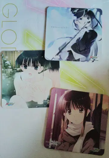 WHITE ALBUM2 코스터 콜라보 카페 카즈사 화이트 앨범2