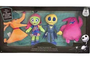 나이트메어 비포 크리스마스 네온 봉제 인형 플러시 컬렉터 세트
