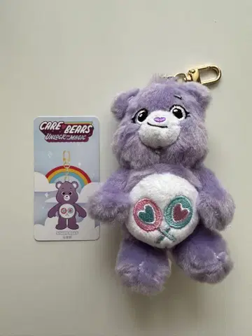 POPMART 케어베어 키링 Share bear