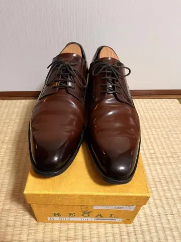 REGAL V193 브라운 비즈니스 슈즈 270
