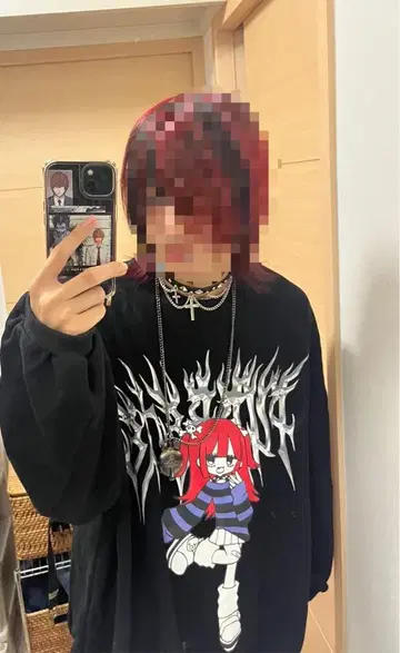 VOLCAN&APHRODITE 맨투맨 지뢰 서브컬쳐