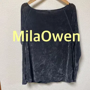 [오늘 한정 가격] Mila Owen 미라 오웬 플로키 벨로아 상의