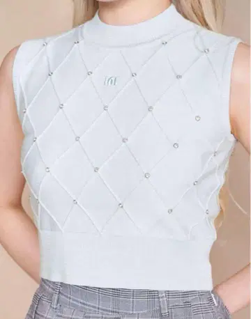 다리치 스톤 다이아 니트탑 색스 다리치 프리 사이즈
