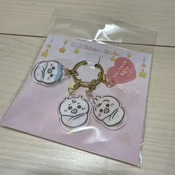 치이카와 치이카와baby 아기 싸개 아크릴 참 세트 아기 싸개 트리오