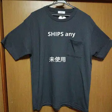 [ SHIPS any ] 차콜 그레이 남성용 T셔츠 미사용