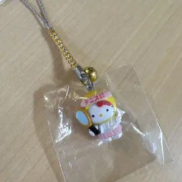 헬로키티 테니스부 스트랩 족쇄 키링