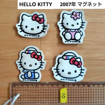 가격 인하 중 [ HELLO KITTY ] 마그넷 2007년 4개