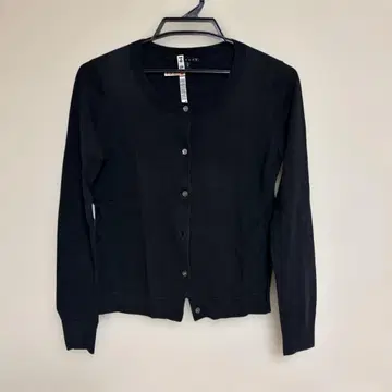 theory 블랙 코튼 100% 가디건
