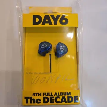 DAY6 The DECADE 한정판 인이어형 이어폰