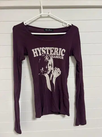 HYSTERIC GLAMOUR DETROIT ROCK 긴팔 T셔츠