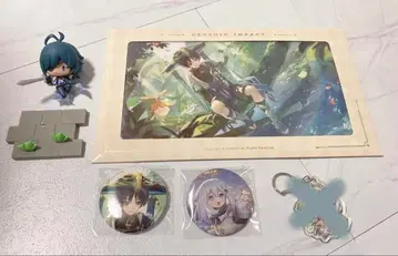 원신 방랑자 가이아 색지 캔뱃지