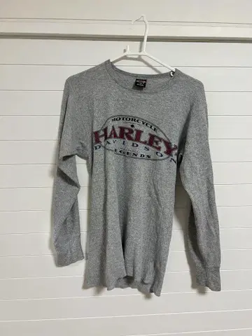 할리 데이비슨 긴팔 써멀 그레이