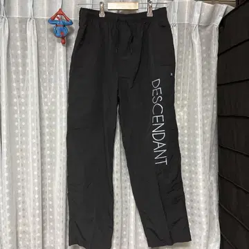 DESCENDANT 캐주얼 팬츠 블랙