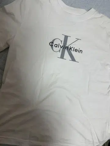 Calvin Klein Jeans 화이트 T셔츠 XS 정가 9900엔