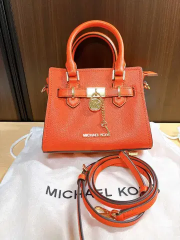MICHAEL KORS 오렌지 핸드백