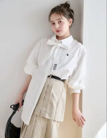 POLO BCS 콜라보 멀티 웨이 오버 셔츠