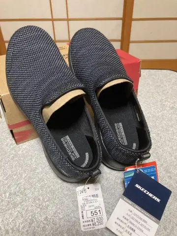 SKECHERS GO WALK JOY-EL 24.0cm 다크 그레이