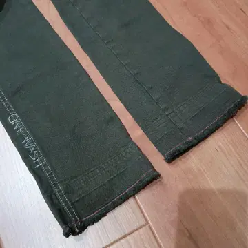 레어 ONEWASH 팬츠 원 워시 슬림 프리 사이즈 단종