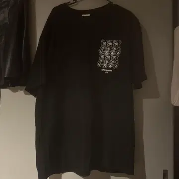 OY 곰 T셔츠 블랙