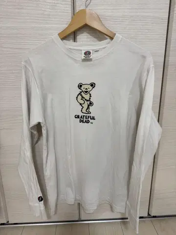 Grateful Dead 곰 캐릭터 긴팔 티셔츠 M