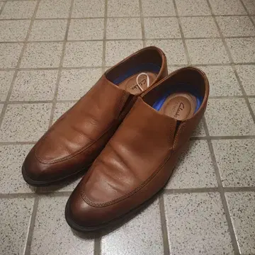 Clarks 브라운 슬립온 비즈니스 슈즈 30cm